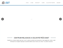 Tablet Screenshot of centrum-eset.cz